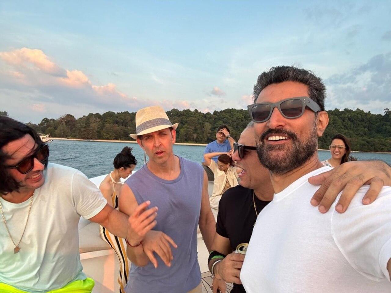 Bollywood superstar Hrithik Roshan, who recently celebrated his 52nd birthday, has shared glimpses of the celebrations on his social media